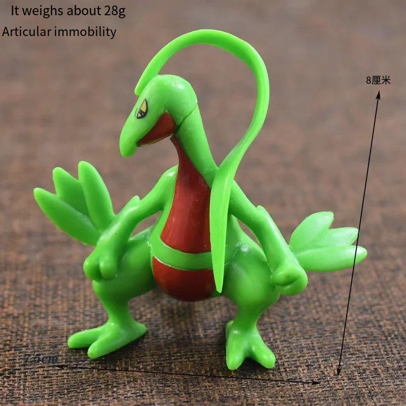 Figura de Ação Anime Pokémon Articulada: Lugia, Mega Charizard, XY Blastoise, Grovyle, Reshiram, Yveltal, Ho-Oh - Decoração e Brinquedo de Presente