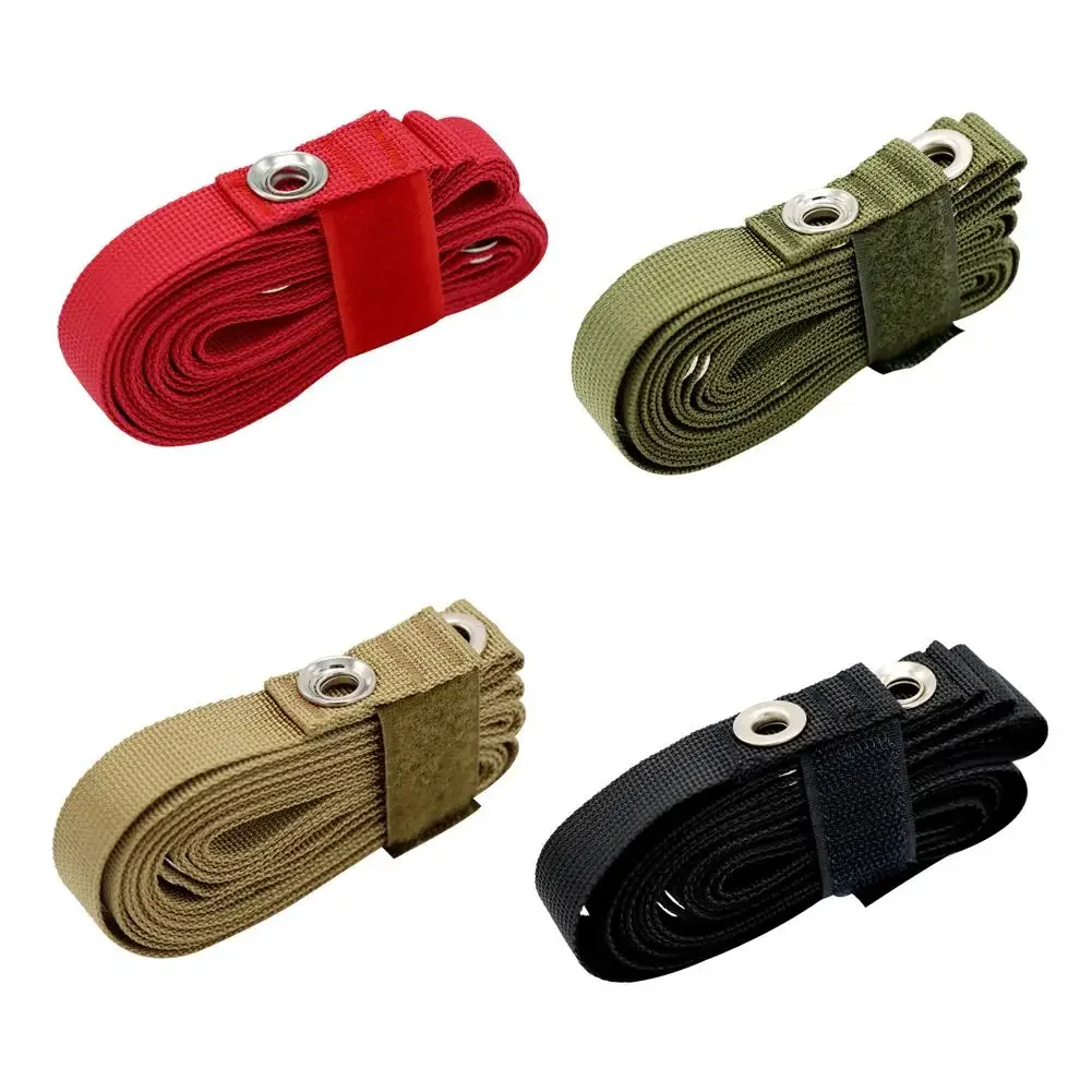 Multifunctional Tent Canopy Extension Strap Nylon Windproof Camping Rope with 2 Carabiners Outdoor Clothesline Gear