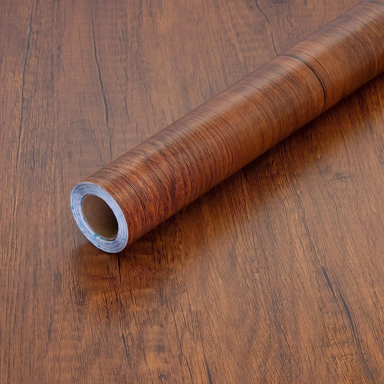 Waterproof Wood grain wallpaper,self adhesive Thick vinyl Vinyl wallpaper for Retail display Furniture makeover Renters friendly