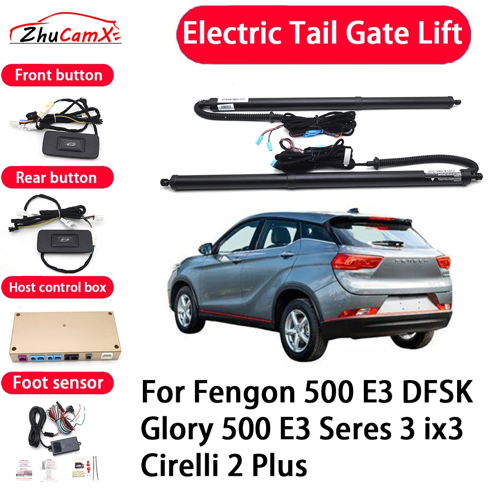 ZhuCamX Automatic Electric Tail Gate Lift Tailgate Assist System for Fengon 500 E3 DFSK Glory 500 E3 Seres 3 ix3 Cirelli 2 Plus