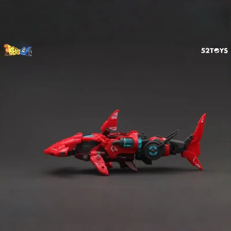 52toys Beastbox Beastdrive Abyss Sweeper Transforming Shark Mechanism Model Chinese Mecha Collectible Toy for Action Figure