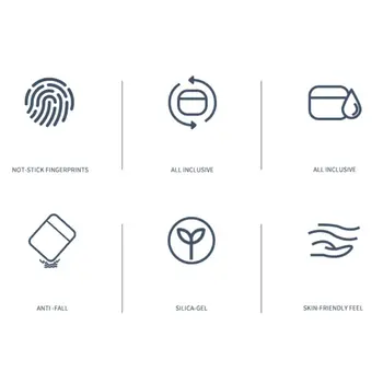 相容於QCY耳機保護殼,防震防刮,保護框架,可水洗,防塵 6 最佳銷售 適用於 qcy t1c 的充電盒 - №5