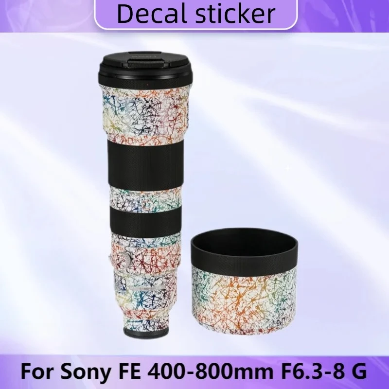 

For Sony FE400-800mm Lens Sticker for Sony FE 400-800mm F6.3-8 G Lens Sticker SEL400800 Skin 400-800 Wrap 400800 Skin