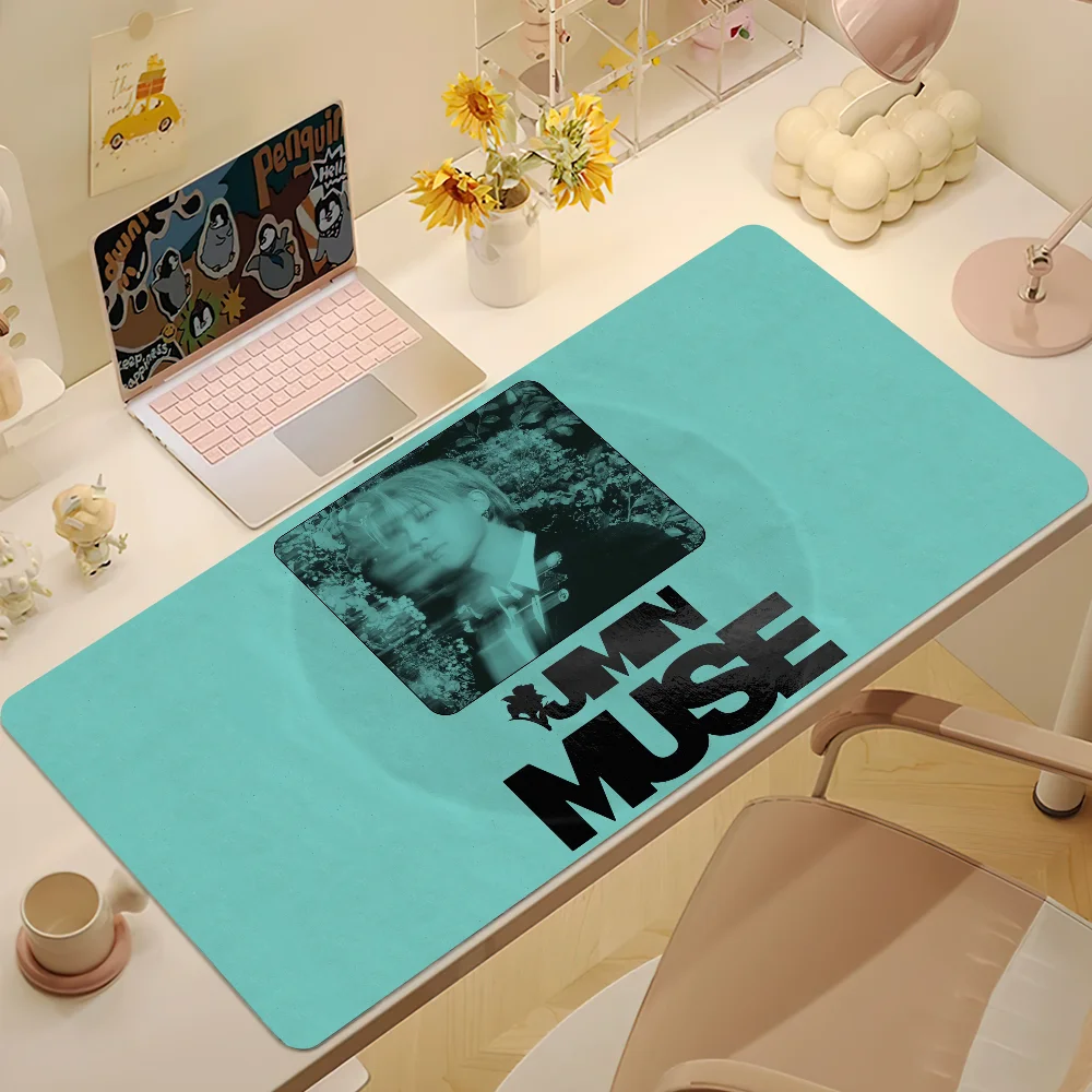 Hot Kpop Korean Singer J-Jimin-Who Mouse Pad Gaming Accessories Protector Office Laptop Gamer Cabinet Non Slip