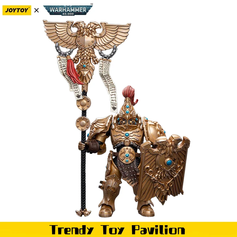 

【JOYTOY】Warhammer 40K Adeptus Custodes Vexilus Praetor 1/18 Фигурки Игрушки