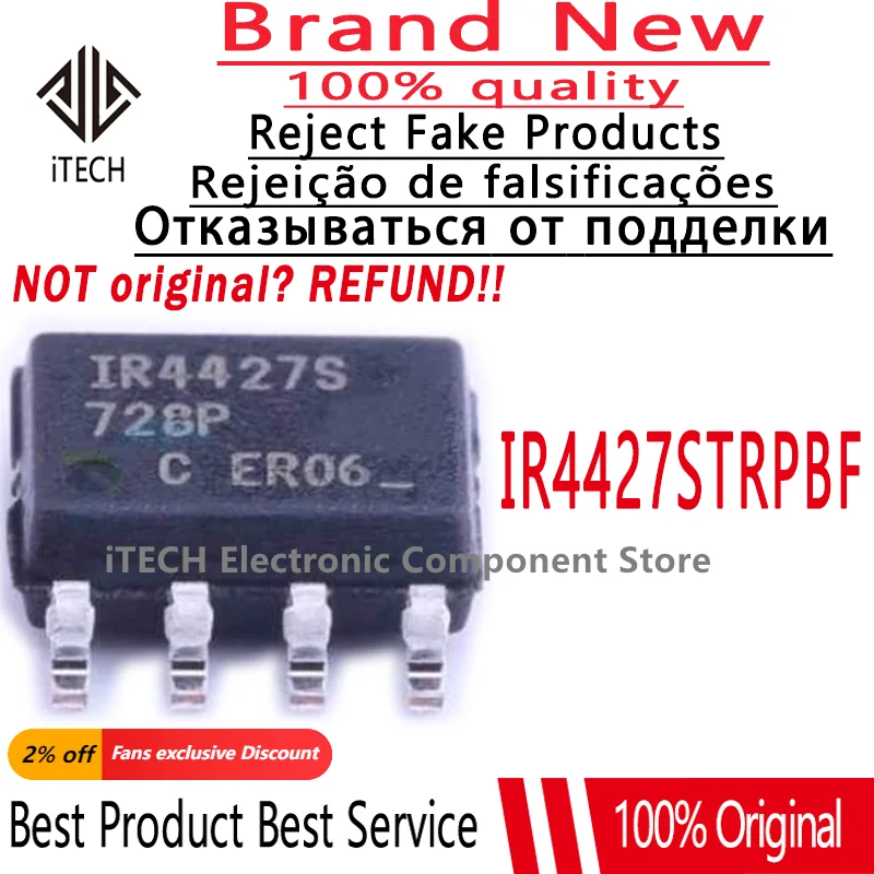 

(10-100)pcs/lot Original IR4427STRPBF IR4427S SOP-8 100% New and Genuine