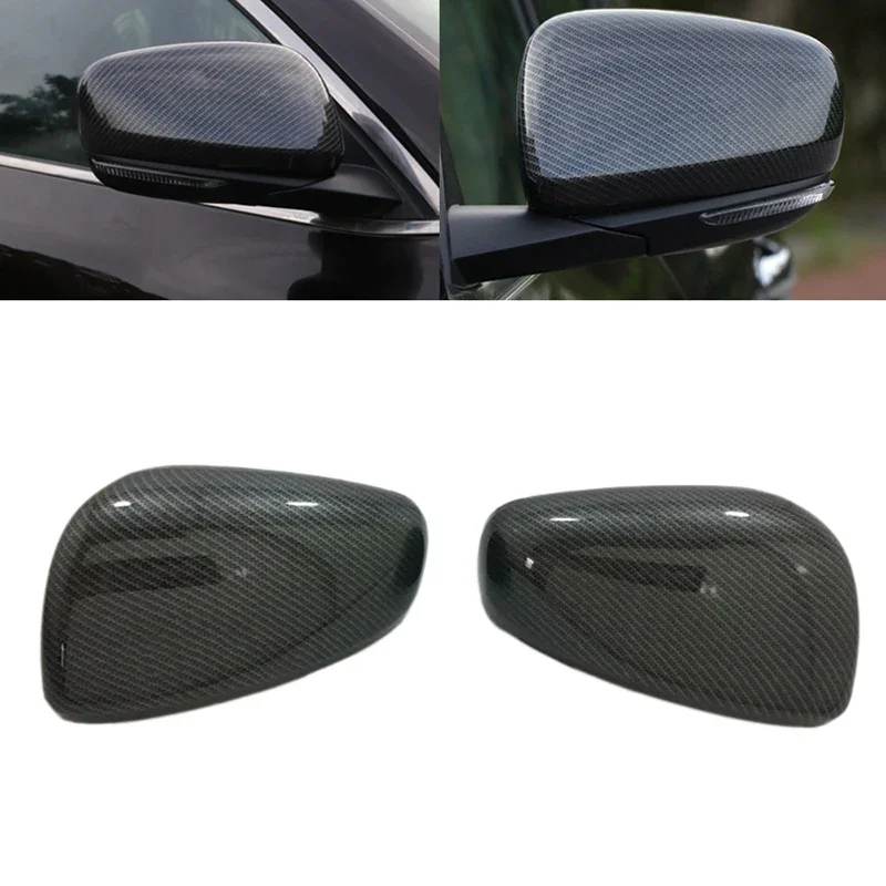 2 Pcs Car Rearview Mirror Shell For Renault Koleos 2016-2018 Side Rear View Mirror Protective Cover Accessories