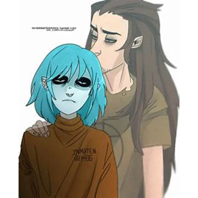 Sallyface-Peruca de Cosplay Bob Encaracolado, Longo, Castanho, Misto, Cabelo Resistente ao Calor, Tra, Boné, 70cm