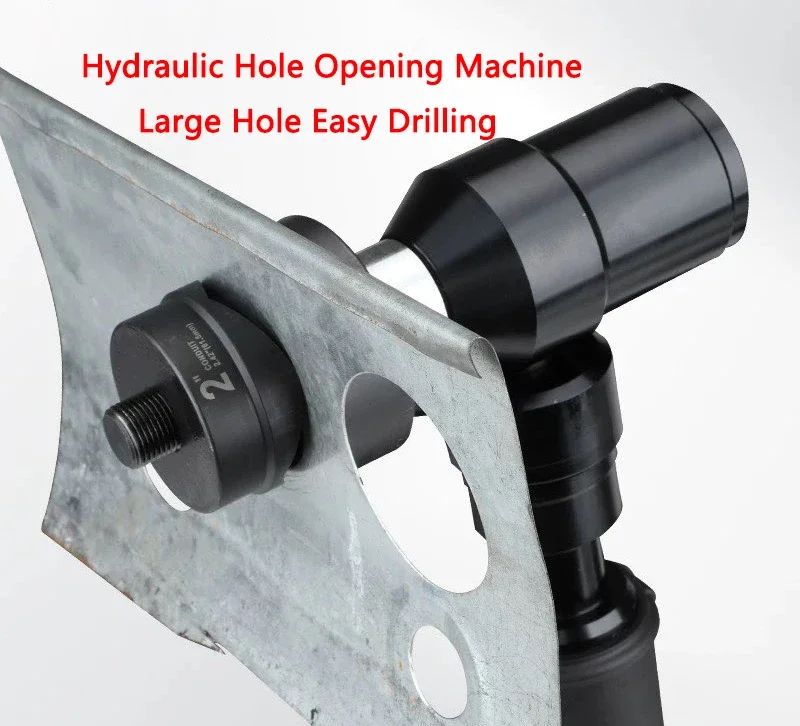 Electric Hydraulic Hole Opener SME-8B Iron sheet Electrical Cabinet Boxes Hole Opening Machine Square hole and Circular hole