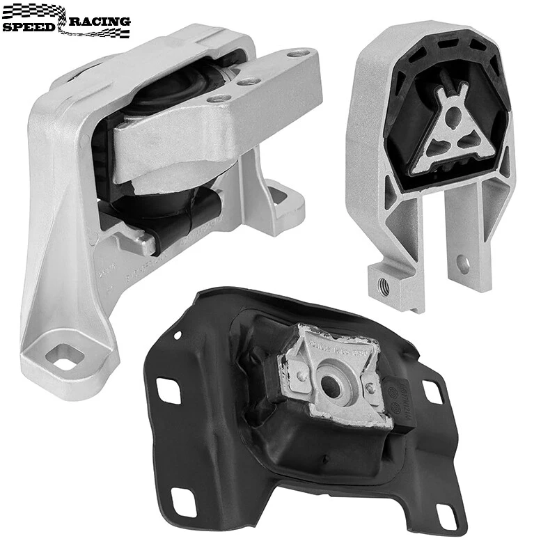 

EM-4152 A5631 BV6Z6038A EM-4121 A5612 AV6Z6068A 3pcs Engine Motor & Transmission Mount Set for 2013-2016 Ford Escape 2.0L 2.5L