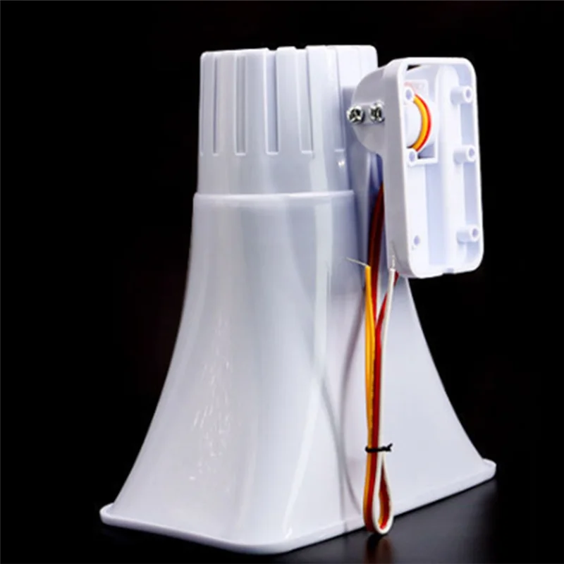 AB25-DC 12V Filo 30 Watt Sirena Dual Tone Interno/Esterno 120Db Sirena Super Allarme Corno Sirena di Allarme di Sicurezza