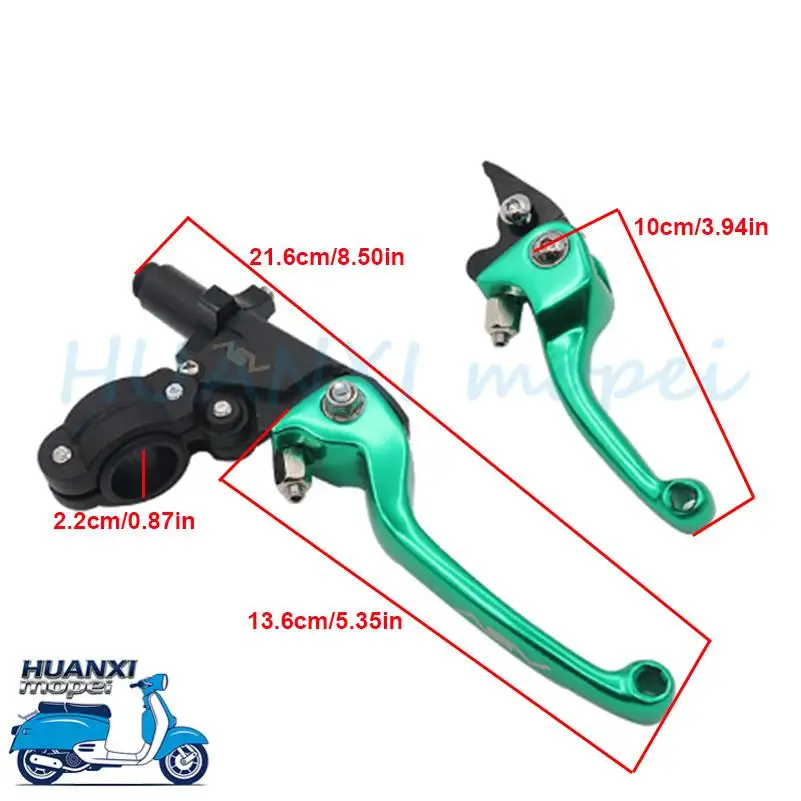 Universal Motorcycle Brake Clutch Levers For CNC  Motorbike Door Handle For CRF YZ YZF XR EXC KLX RMZ 125 250 450 250R view 2
