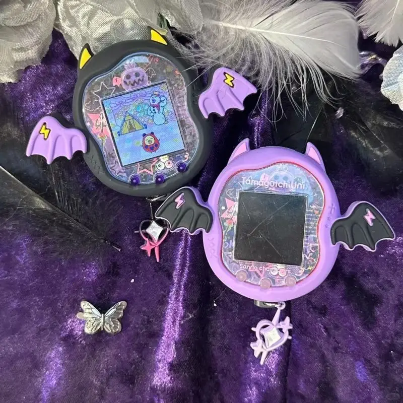 

New Tamagotchi Uni Devil Cute Silicone Protective Cover Soft Case With Dust Plug Fall Resistance Kawaii Design Toy Accessory