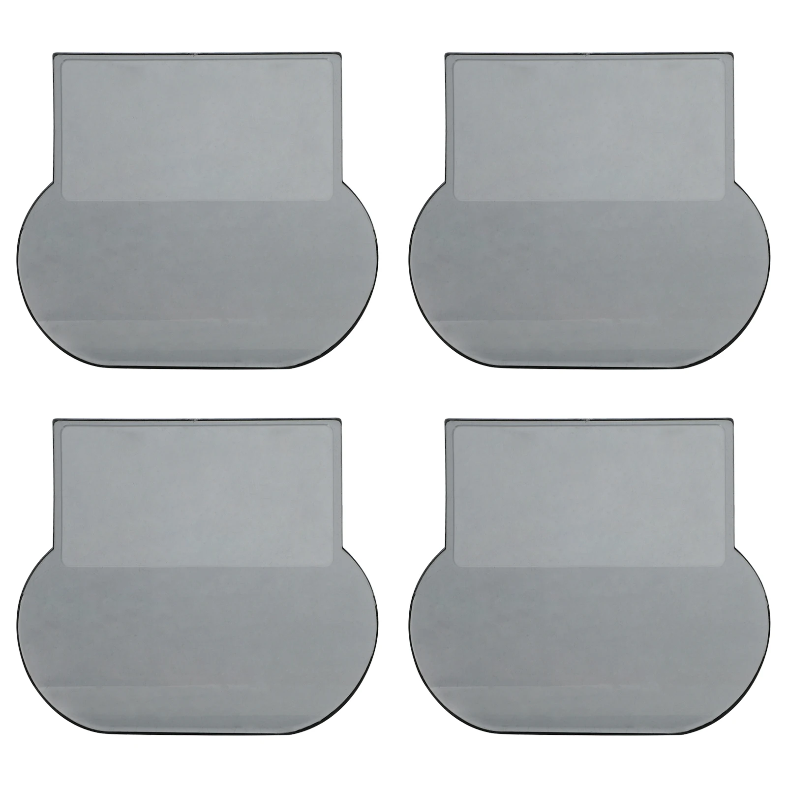 

4 Pcs Toilet Seat Lifter Gray Comfortable Smooth Anti Touch Hygienic Handle Most Lids Safe Placement Bathroom