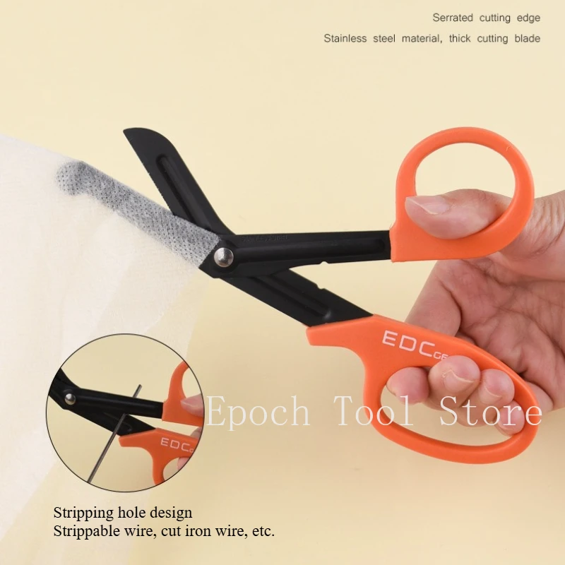 

Ninth World Multi-purpose Outdoor Survival Kits Tool Strong quality EMT Shears Magnum Medical Scissors Daily Tool EDC