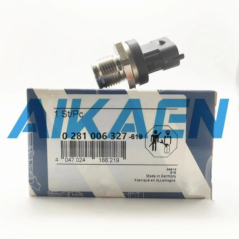 

With Original box Riginal Fuel Rail Pressure Sensor Common Regulator For 0281006327 0281006112 0281002937