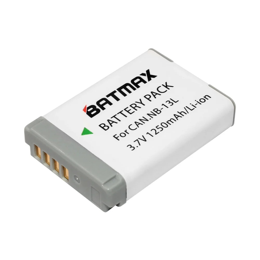 

The NB-13L battery is compatible with the following Canon camera models Canon G5X，Canon G7X，Canon G9X，Canon G7 X Mark II