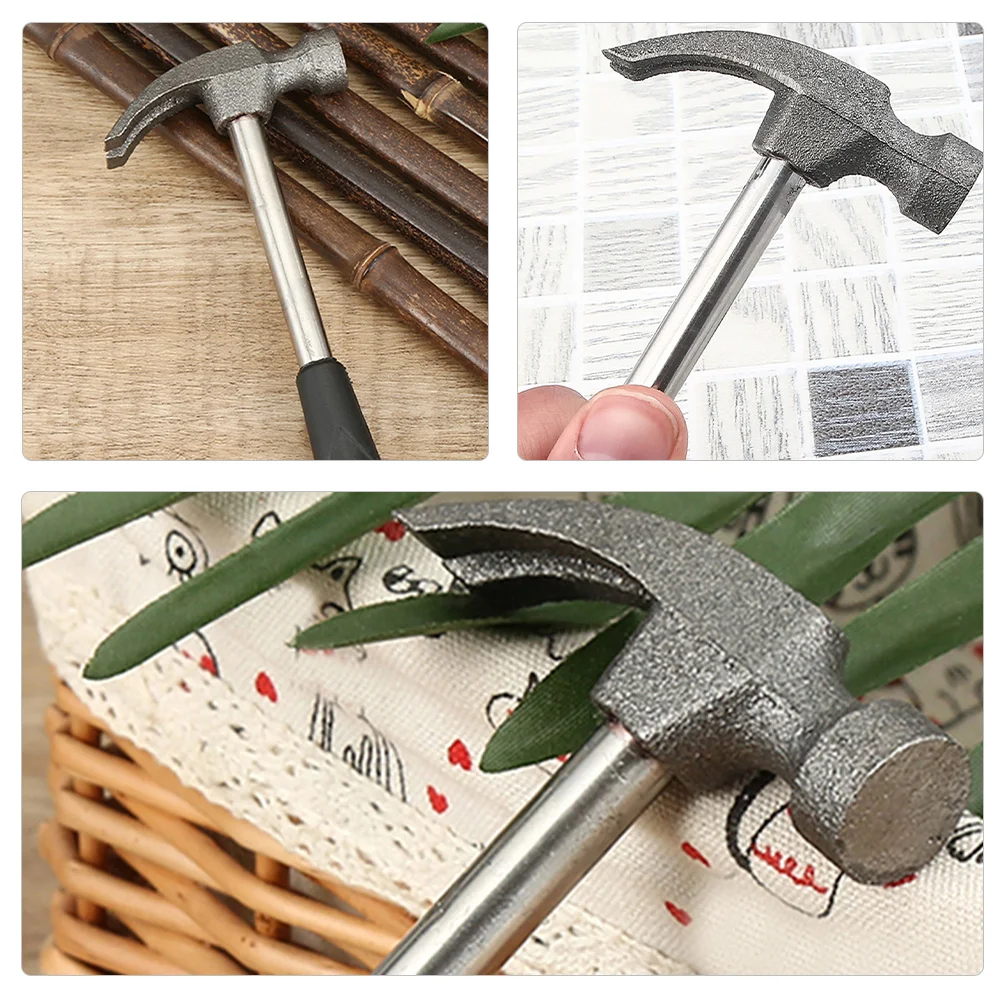 

6Pcs Portable Mini Hammer Multifunction Camping Mallet Tent Stake Hammer Lightweight Outdoor Tool for Tent Pegs Nail Fixing