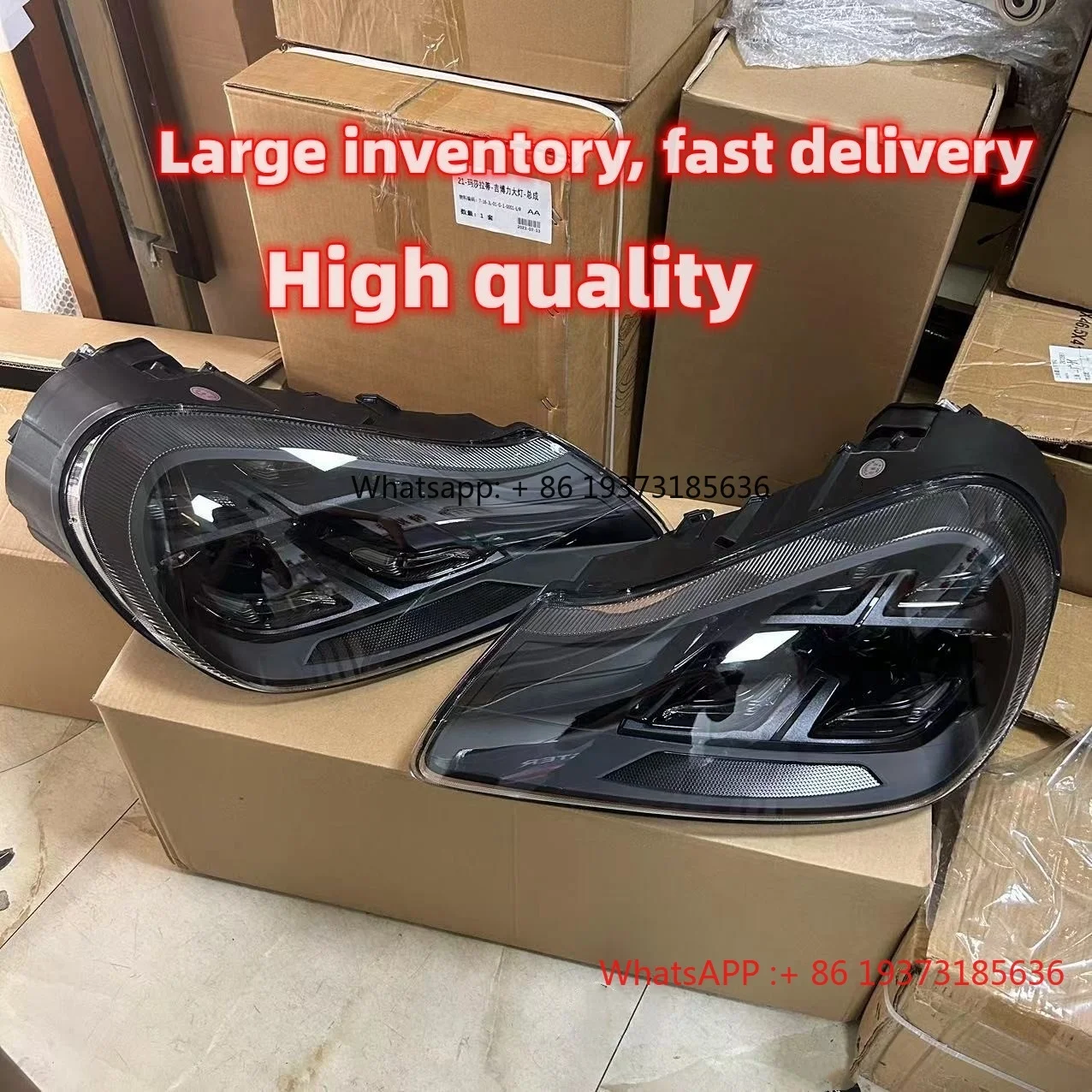 Wysokiej jakości reflektory LED Plug and Play do Porsche Cayenne 957 2007-2010 Upgrade Matrix New Version