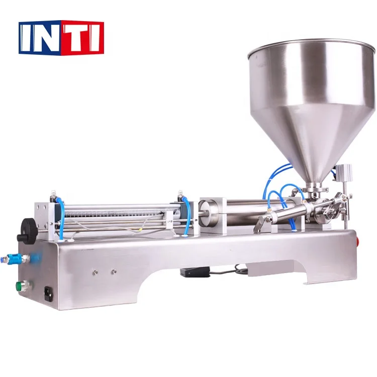 Semi-automatic Jam Paste Filling Machine For Filling Honey And Oil Ketchup Filling Machine Ketchup Sachet Packaging Machine