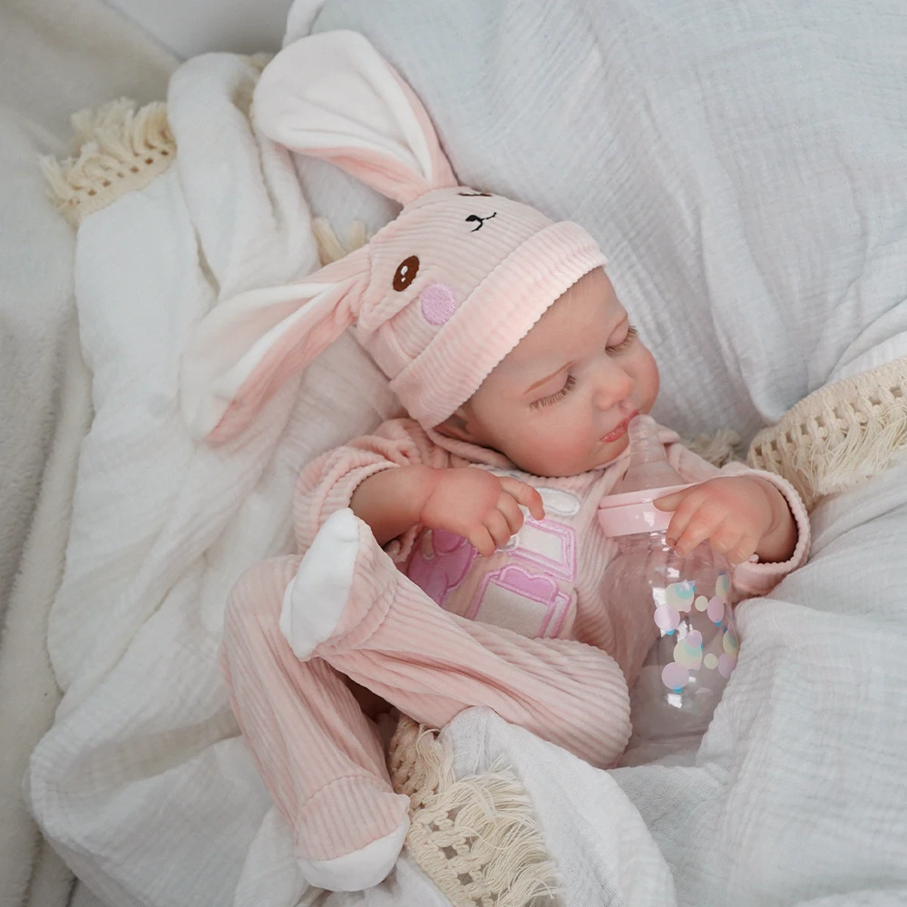 

17-дюймовые куклы для девочек, реалистичные куклы реборн, виниловые куклы реборн всего тела, куклы для девочек, игрушки, подарки на день рождения