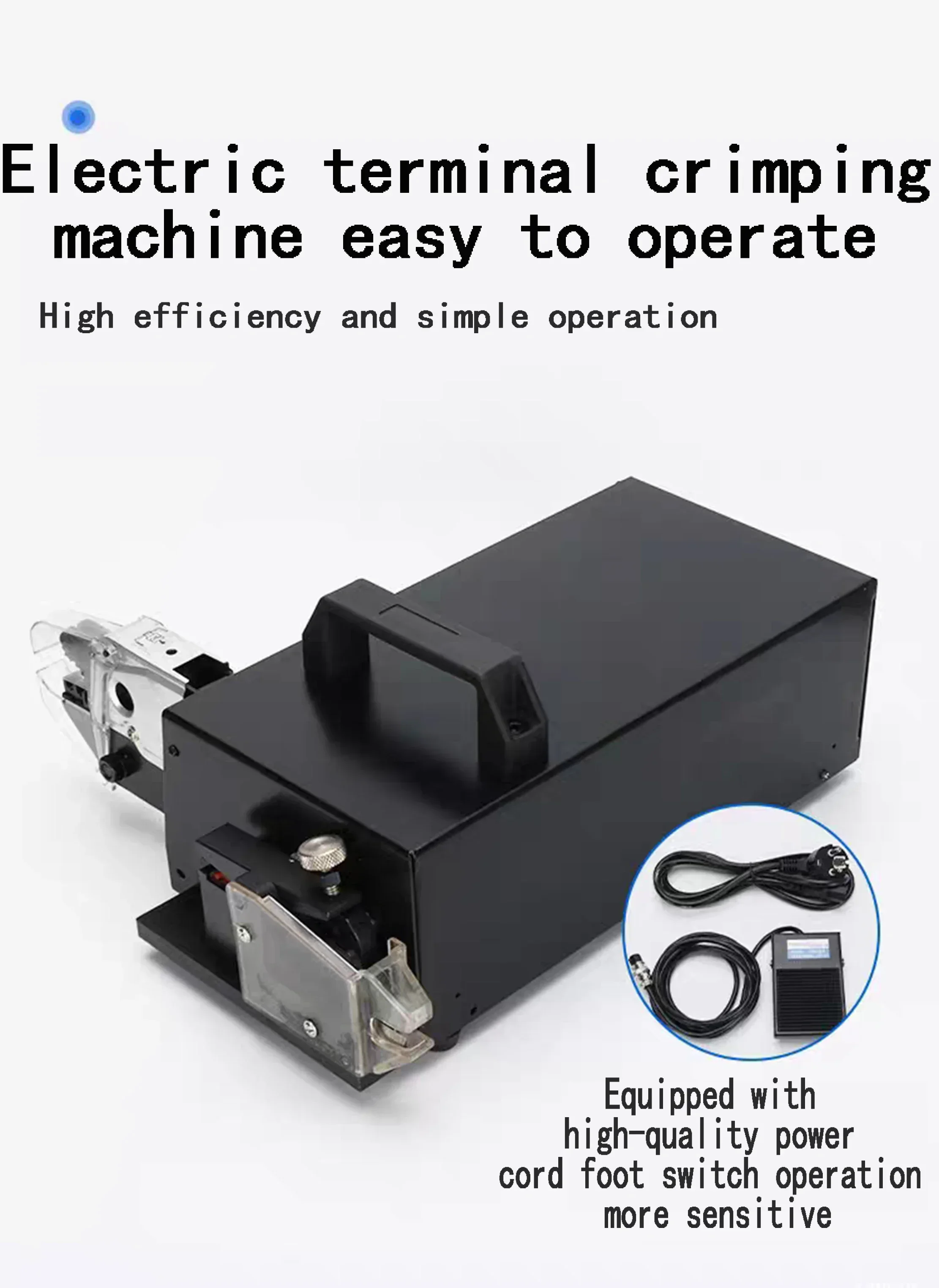 2025/EM-6B1BC 110 فولت 1.5T التلقائي الباردة محطة العقص آلة العقص سطح المكتب متعددة الوظائف الكهربائية العقص ذو طيات