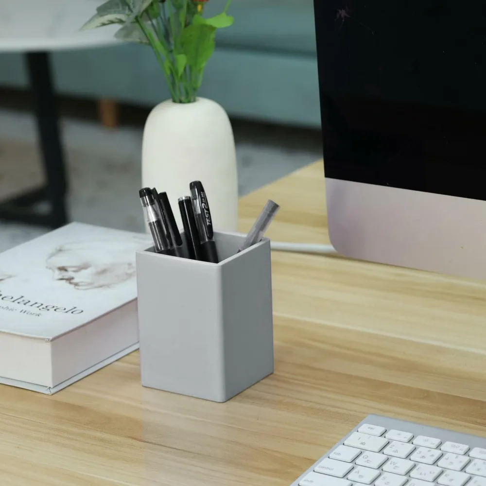 Pens and pencil holders, 5mm thick silicone pencil holders, keep your workspace clean and organized