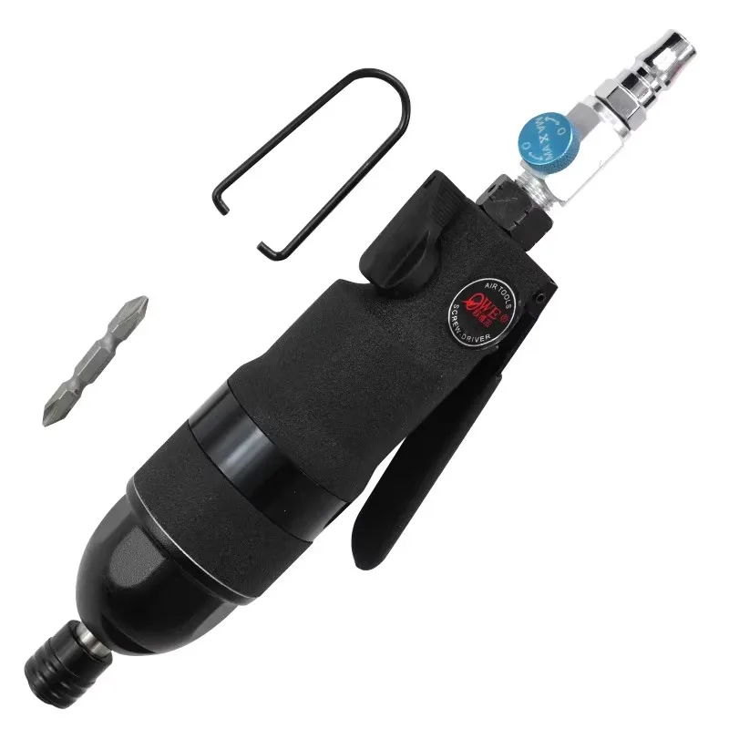 Ouwei Ow-12H360 مفك براغي هوائي قوي مستقيم، مفك براغي يعمل بالهواء، مفك براغي، لقمة مفك براغي #2