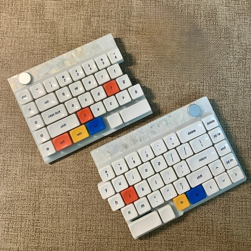 LCK Time Theme Low Profile Keycap Set PBT Ultra-thin Keyboard Cap Original Custom Office Gaming KeyCap for Mechanical Keyboard