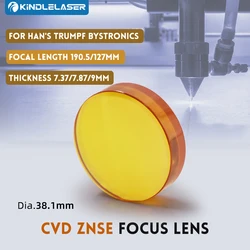 CVD ZnSe Focus Lens Dia. 38.1mm FL 127 190.5mm 5