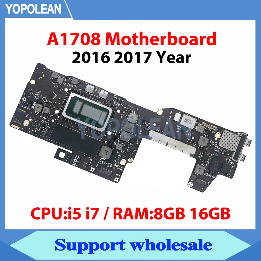 Placa base original A1708 para MacBook Pro Retina 13