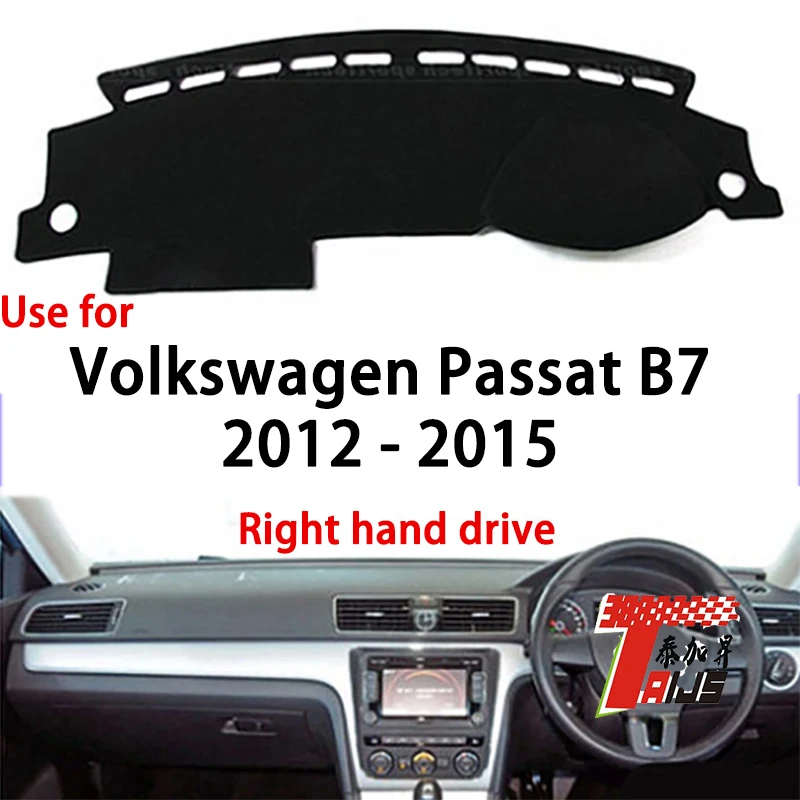 

TAIJS factory high quality Suede dashboard cover forVolkswagen Passat B7 2012-2015 Right-hand drive hot selling