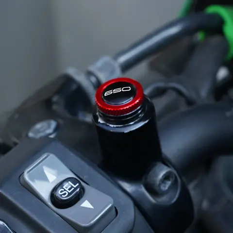 कावासाकी Z900 Z650 Z 900 650 RS SE 2017-2024 2025 2026 के लिए सीएनसी एल्युमीनियम मोटरसाइकिल रियरव्यू मिरर होल प्लग स्क्रू बोल्ट कैप्स 8 best sales कावासाकी जीपीजेड 900 आर - №6