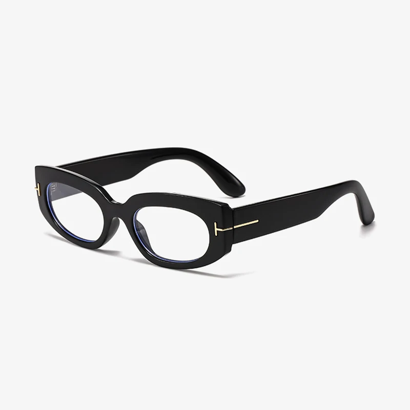 

Anti Blue Light Glasses Cat Eye Thick Square Presbyopia Myopia Prescription Customisable 0 To 600 With Cylinder 1.56 Aspheric