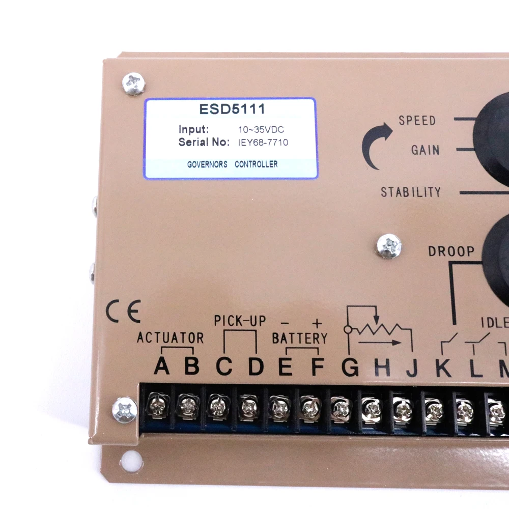 ESD5111 Engine Motor Speed Regulator Controller Generator Actuator Speed Control Unit