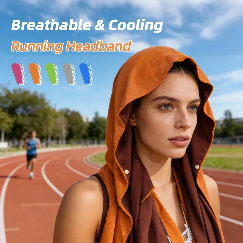 Magic Instant Chilly Towel for Neck Cooling Microfiber Soft Summer Gift for Men Dad Construction Worker