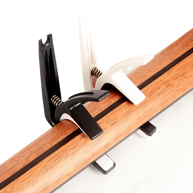 Universal Gitarre Capo ABS + Metall Ändern Clamp Schlüssel für Akustische Klassische Elektrische Gitarre Teile Zubehör – Detail 2