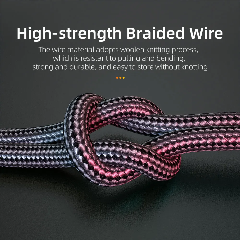 Essager Aux Extension Cable 3.5mm Jack Male to Male Audio Adapter 3.5 mm Speaker Wire Line  For Samsung Xiaomi Headphone Laptop - view 6