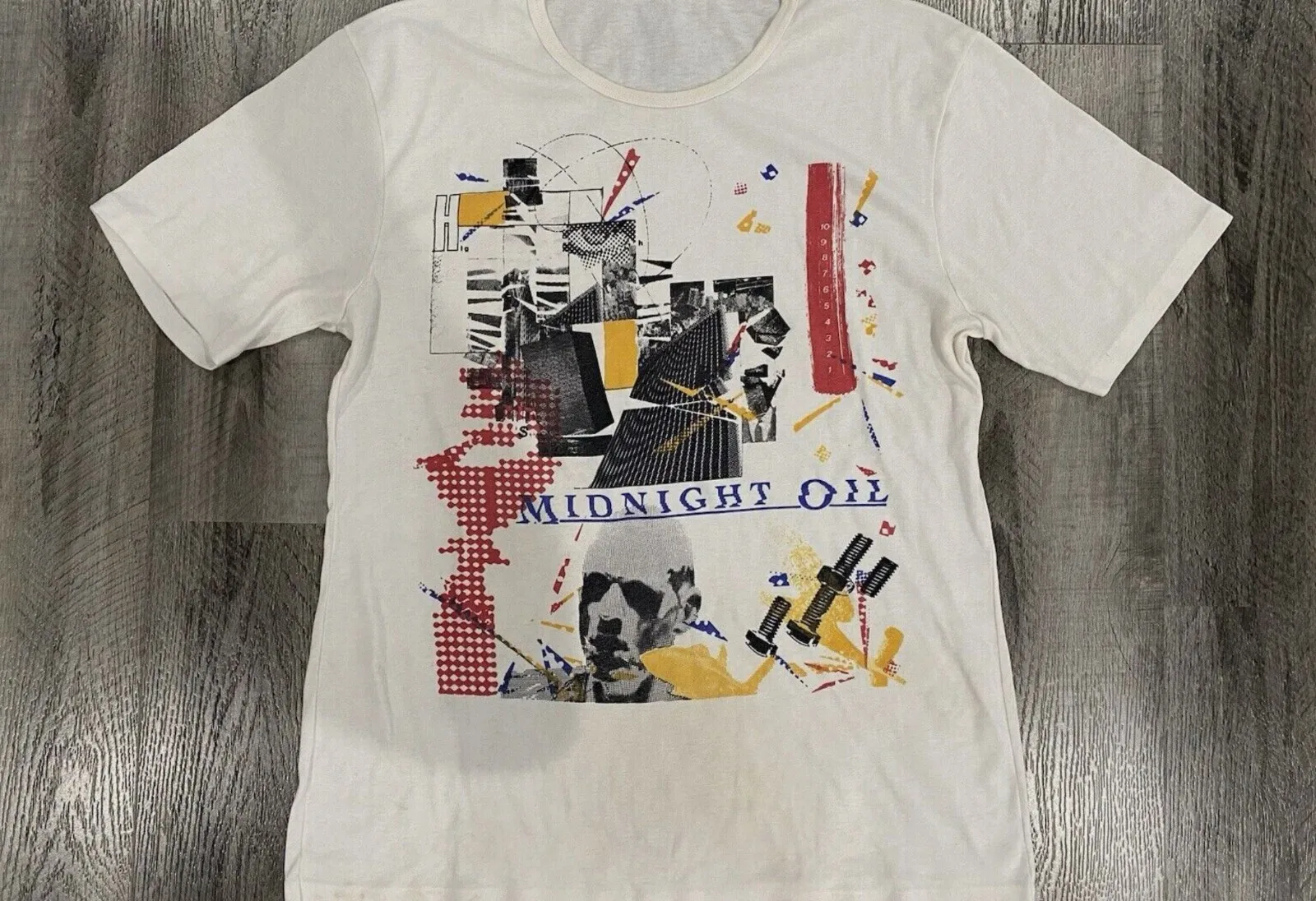 Rare Midnight Oil Band T-Shirt Unisex Cotton Tee All Sizes