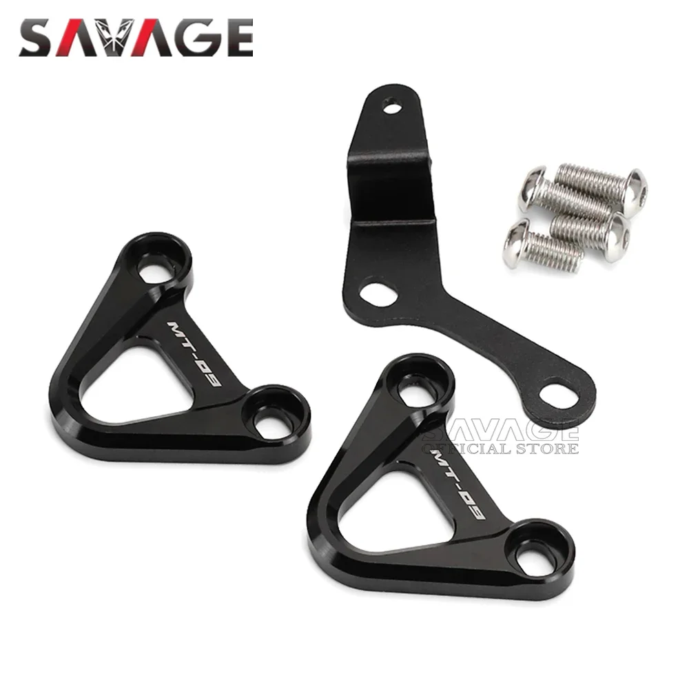 For YAMAHA MT09/SP 2014-2020 Rear Footrest Passenger Foot Peg Blanking Plate MT-09 2019 Motorcycle Pedal Racing Hook MT FZ 09