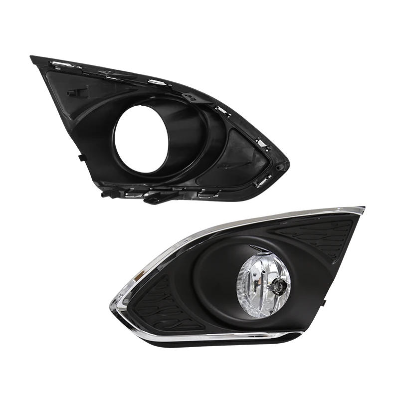 Led DRL Daytime Running Light Fog Lamp Assembly For Chevrolet Chevy Spark 2013 2014 2015 With Wires Harness Switch