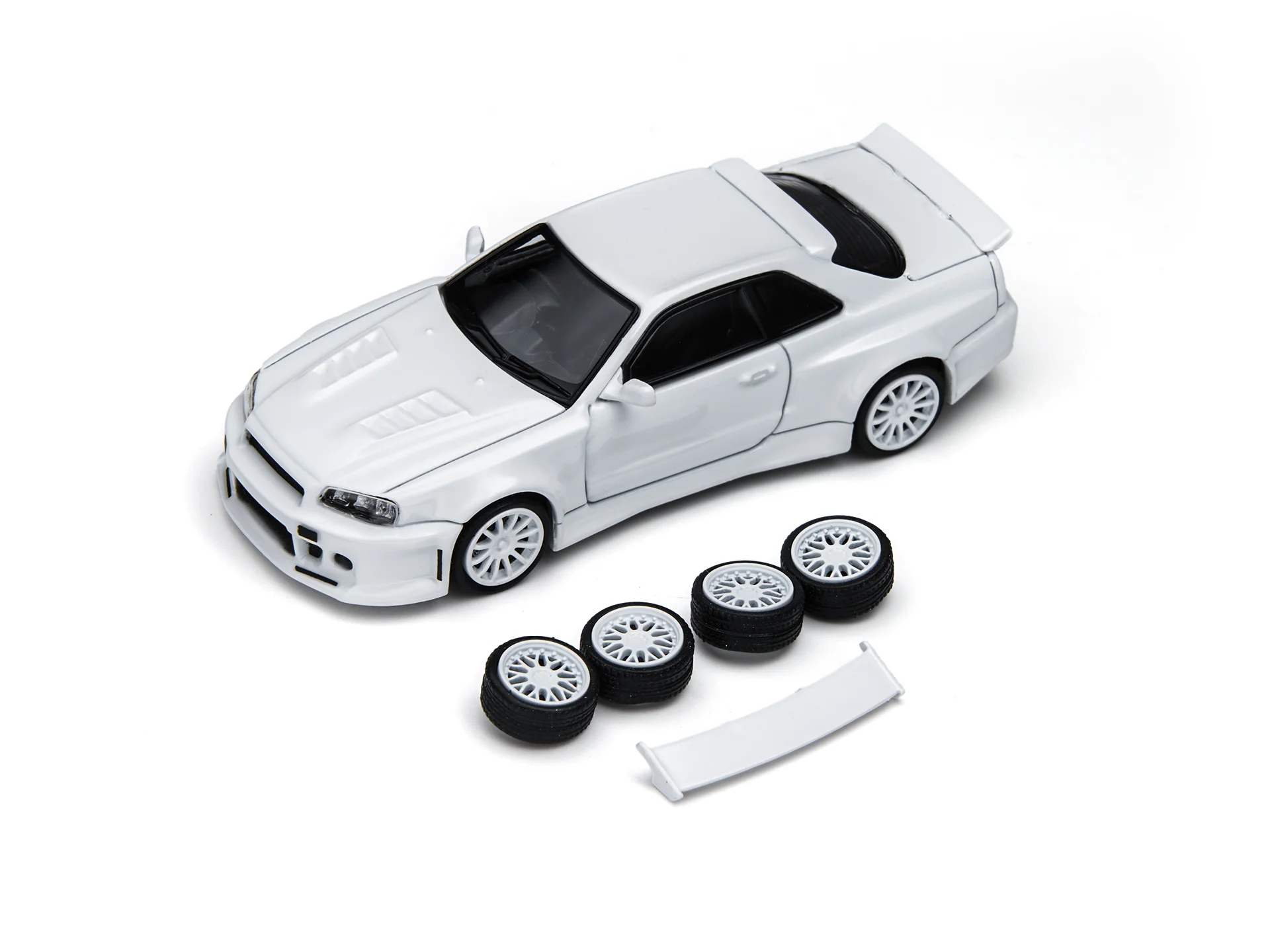 Model Kit R34 - TimeMicro 1/64 R34 White Tiger Tooth
