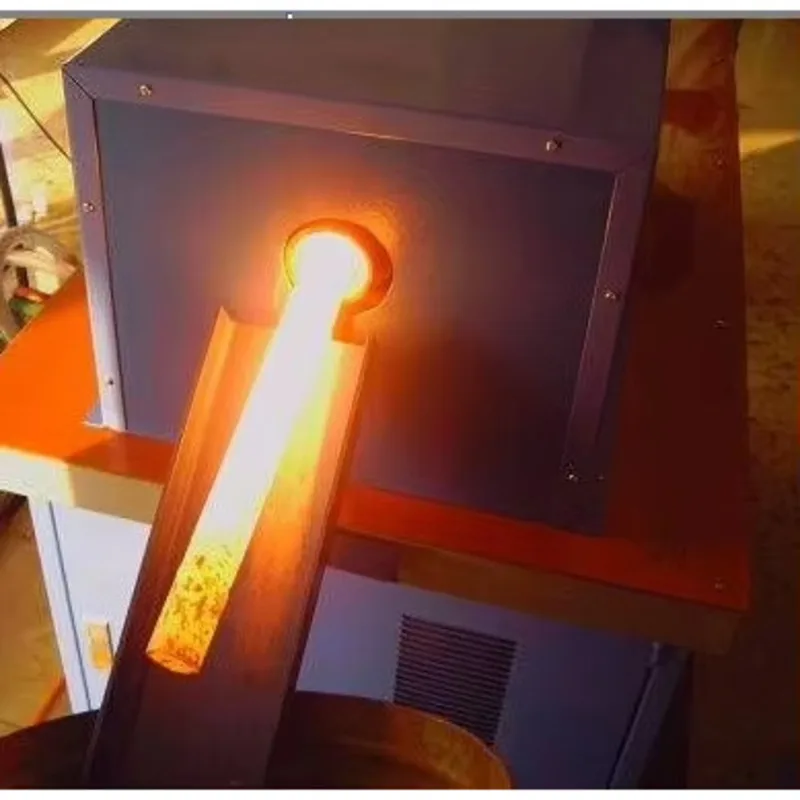 30KW TO160KW Metal Hot Forging Induction Heater Machine Steel Induction Heater