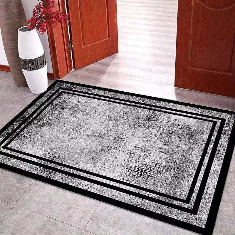 Retro Pattern Door Mat Carpet Mat Home Decoration Anti Slip Carpet Multi-color Entrance Decoration Durable Home Floor Mat