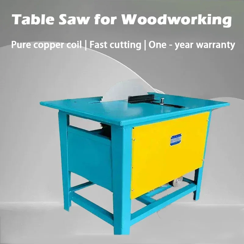 Serra de mesa de madeira composta elétrica livre de poeira serra deslizante multifuncional com corte de precisão integrado para trabalhar madeira