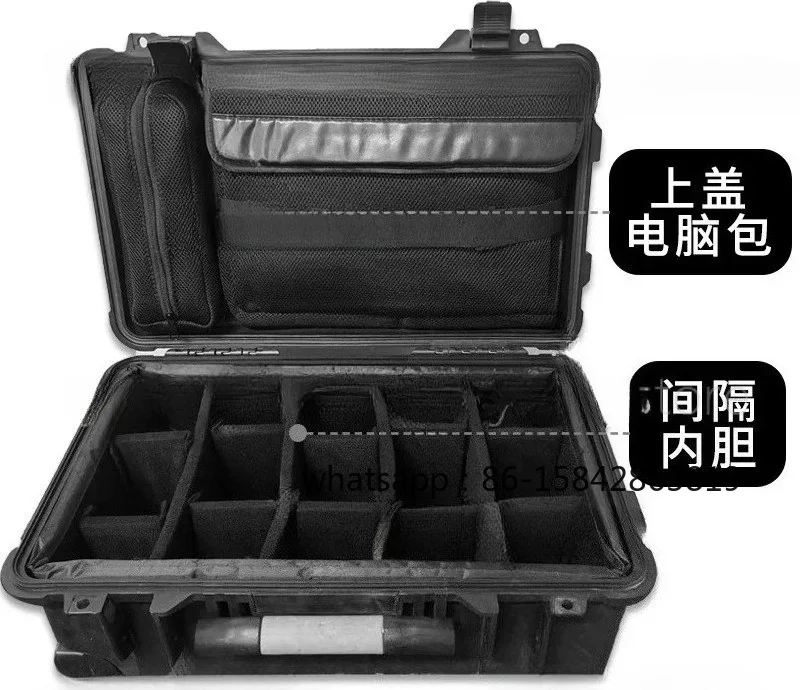 1535 Air Protective Case Inner Divider Bag EVA Compartment Foam Lid Organizer Portable Gear Storage Insert