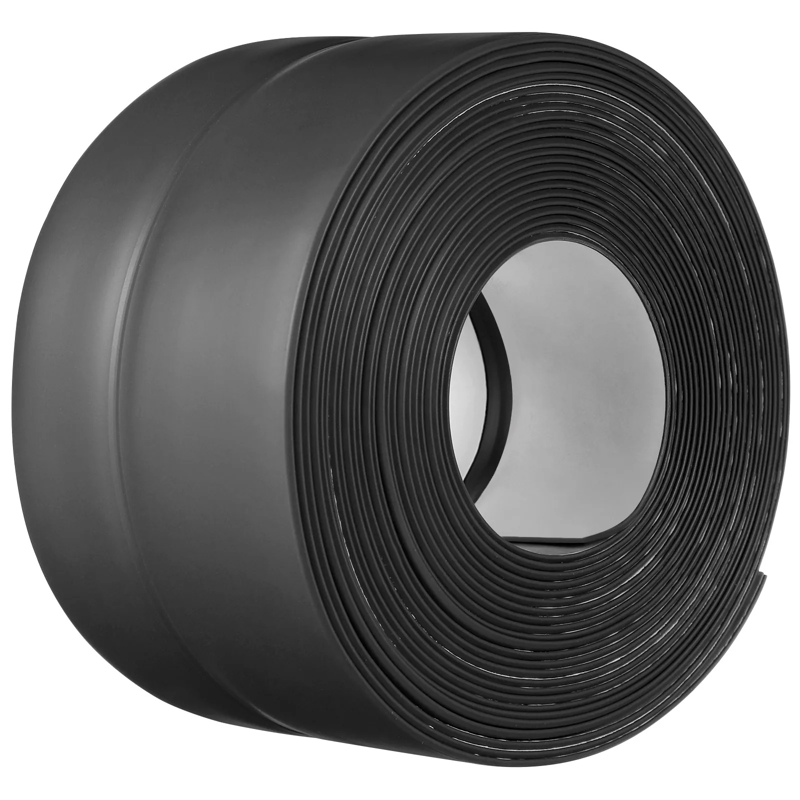 

Toilet Caulk Strip Self Adhesive for Base Skirting Board Wall Caulking Tape Shower Dark Grey Trim