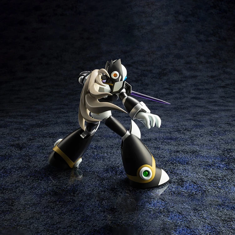 In Stock Original  Rockman Black Zero Anime Action Figure 1/12 Genuine Collectible Model Dolls Statuette Ornament Gift