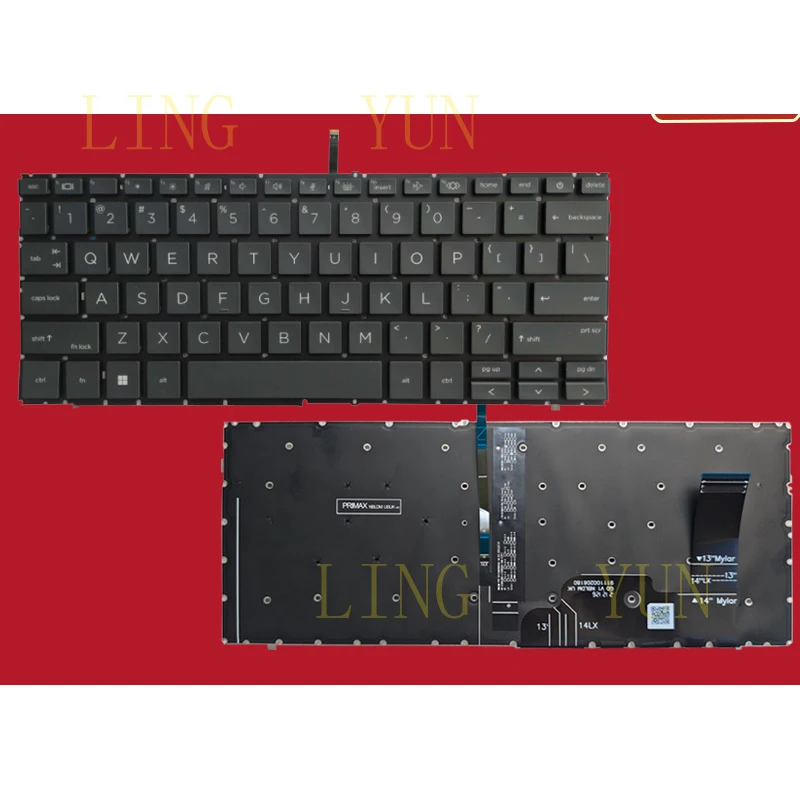 

Совместим с клавиатурой HP EliteBook 835 830 840 845 G9 G10 G11 N45442-001.