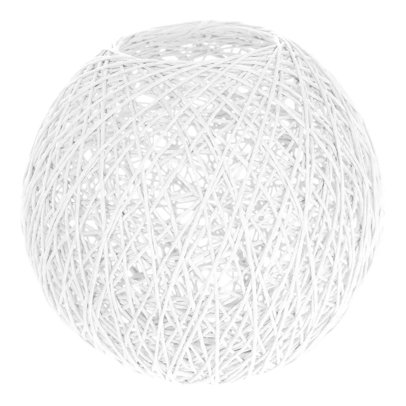 

Takraw Lampshade Japanese Decor Pastoral Ball Bar Counter White Boho Rustic Country